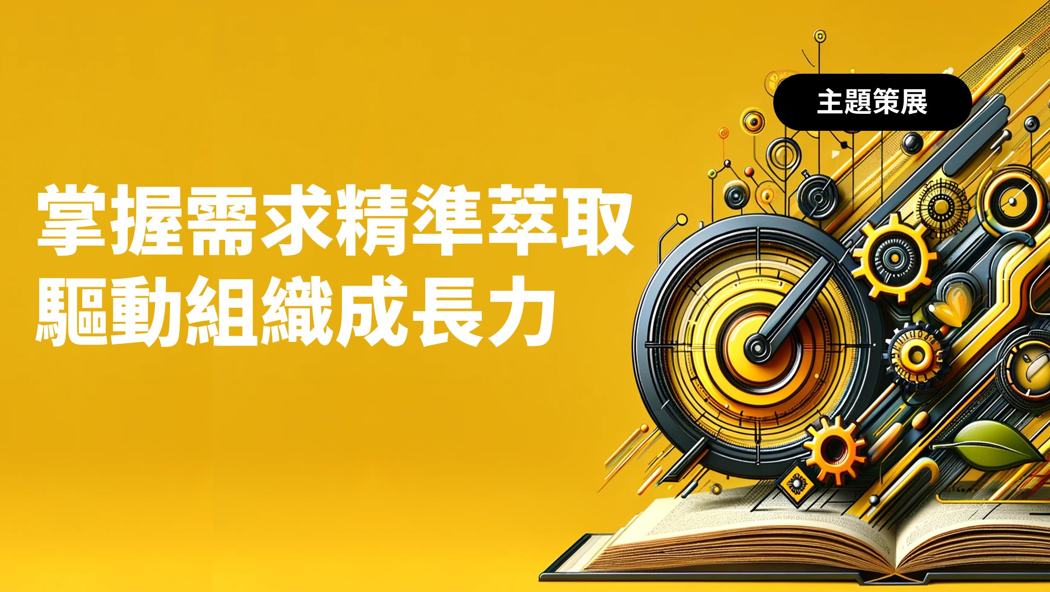 read more about the article 主題策展：掌握需求精準萃取，驅動組織學習力