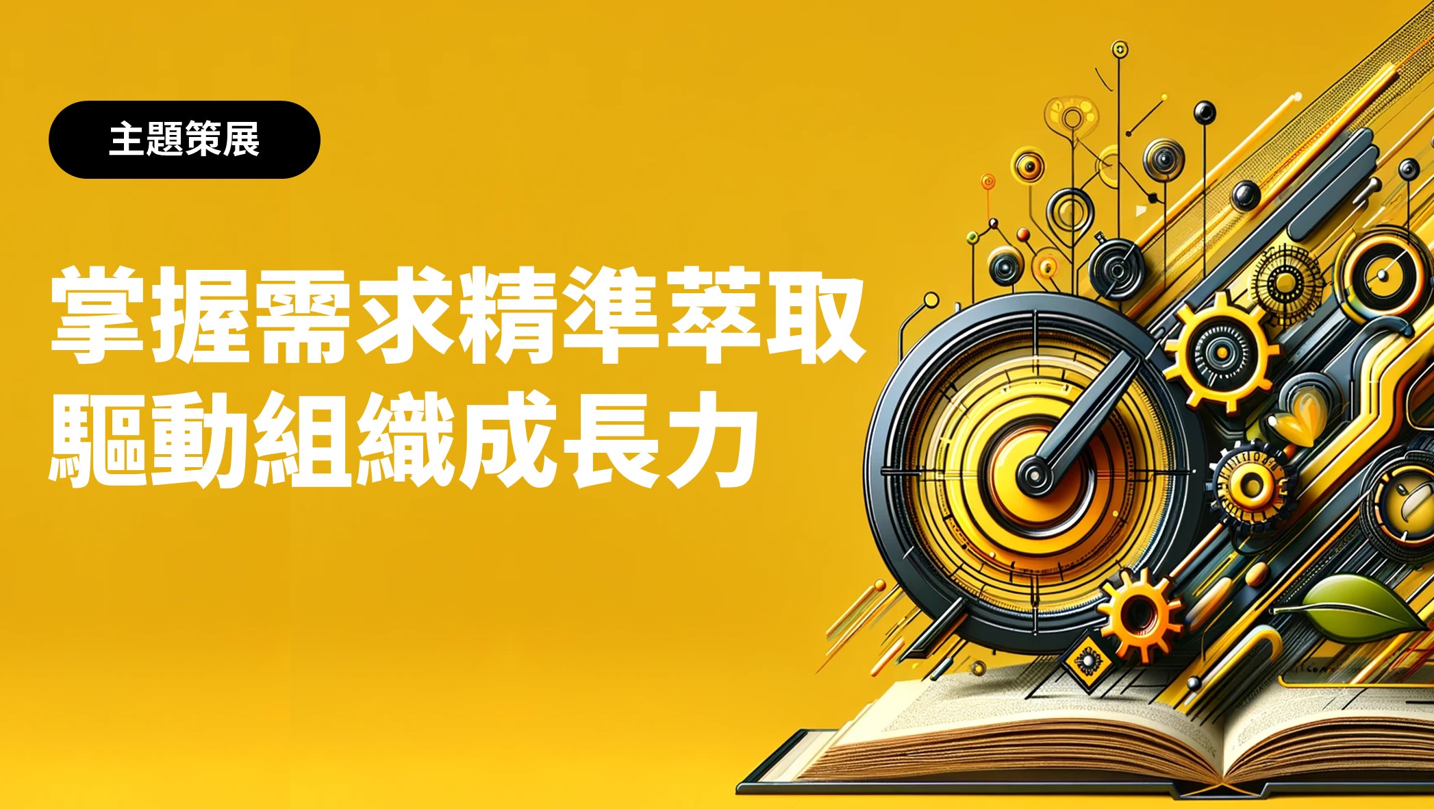 掌握需求精準萃取,驅動組織成長力